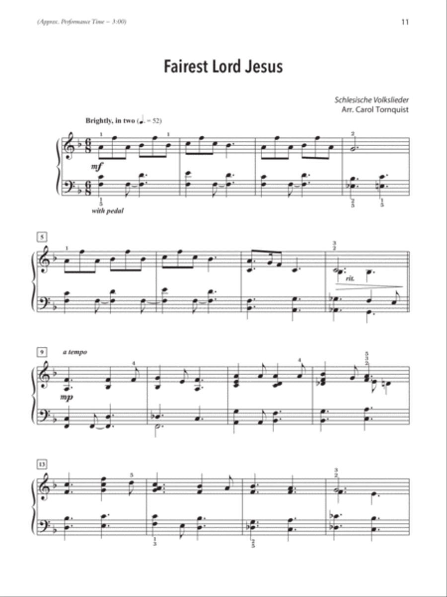 Offertories for Worship -- Hymns Piano Solo scores gallery preview page 4