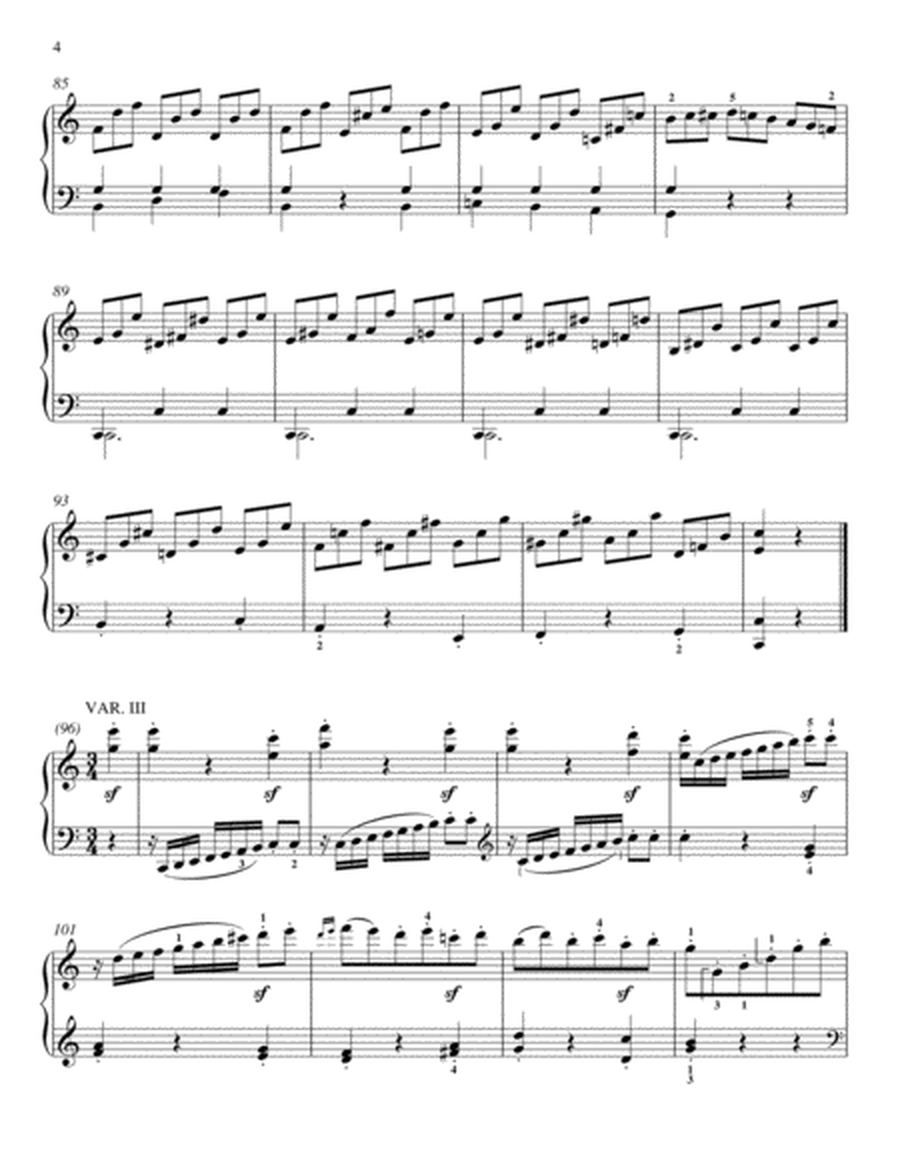 Eight Variations On "Une Fievre Brulante"