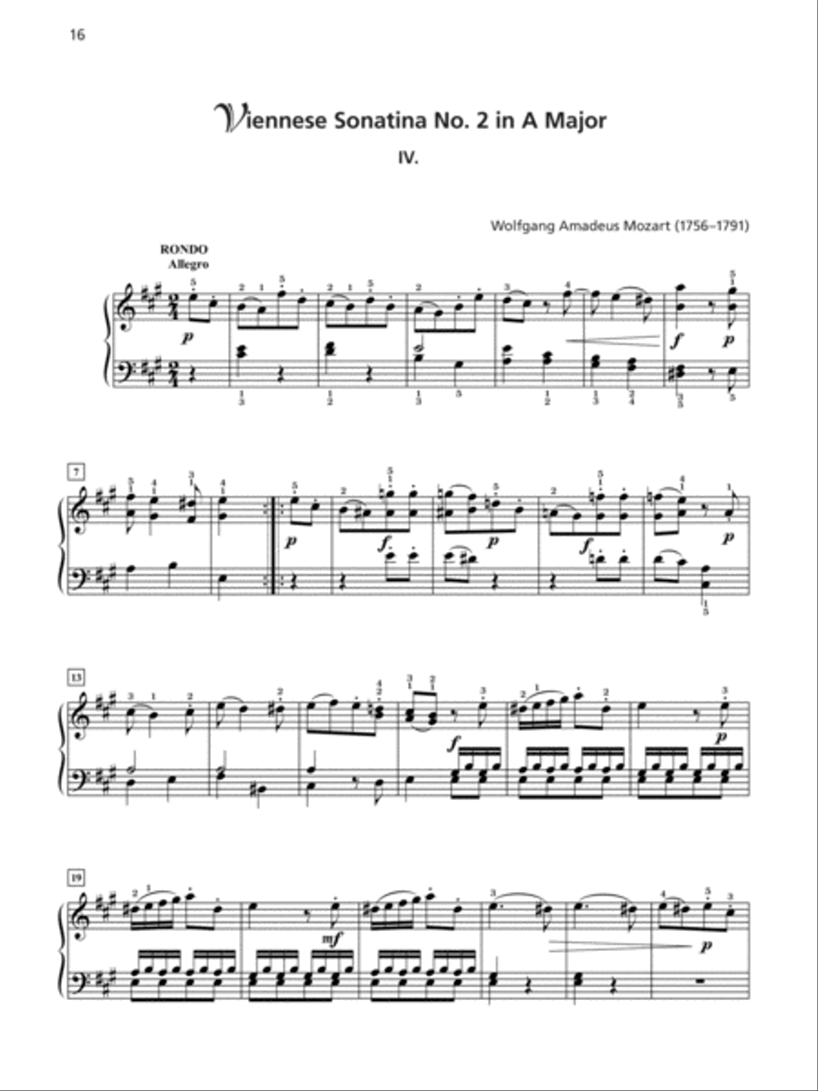 Classics for Students -- Bach, Mozart & Beethoven, Book 3 Piano Method scores gallery preview page 4