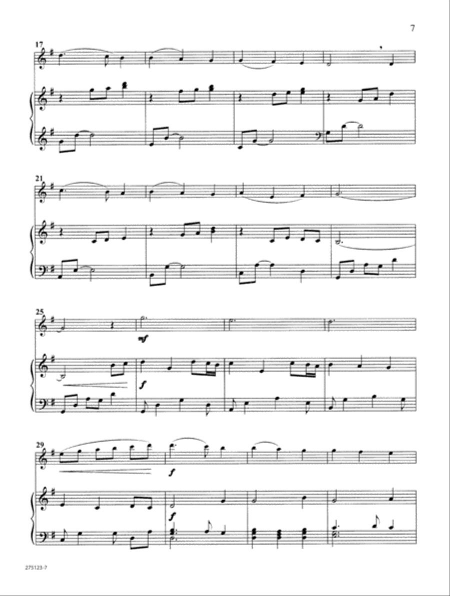 Christmas Journeys Flute Solo scores gallery preview page 5