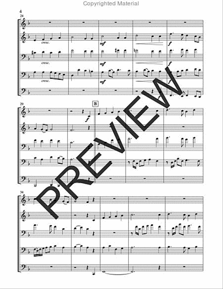 This Joyful Eastertide Horn scores gallery preview page 4