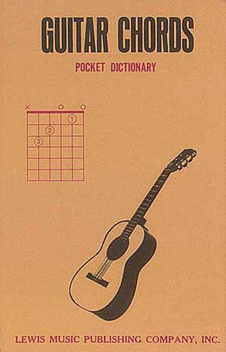 Guitar Chord and Scale Book Guitar Chords Pocket Dictionary