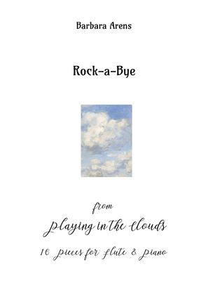 Book cover for Rock - a - Bye for Flute & Piano
