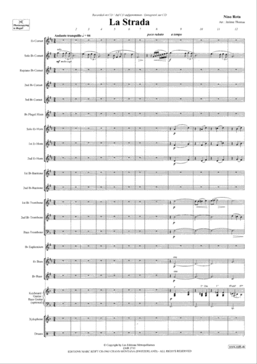 La Strada La Strada Brass Band scores gallery preview page 4