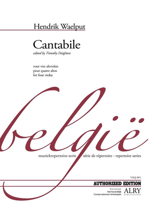 Cantabile for Four Violas