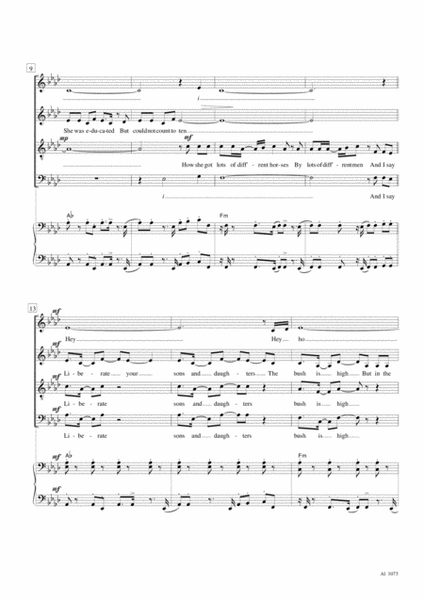 Candy by Robbie Williams 4-Part - Digital Sheet Music