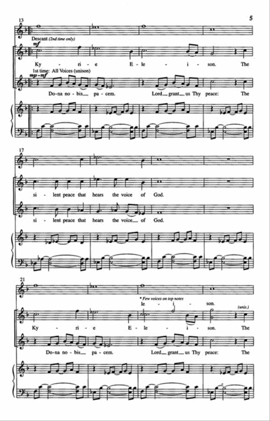 Prayer Of The Children Choir scores gallery preview page 3