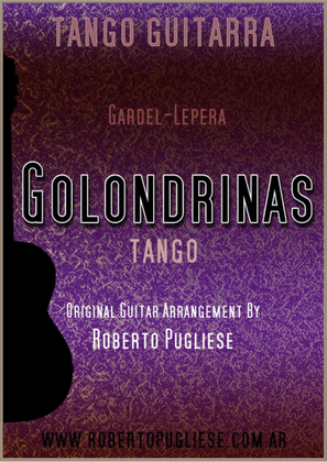 Book cover for Golondrinas - Tango (Gardel – Lepera)