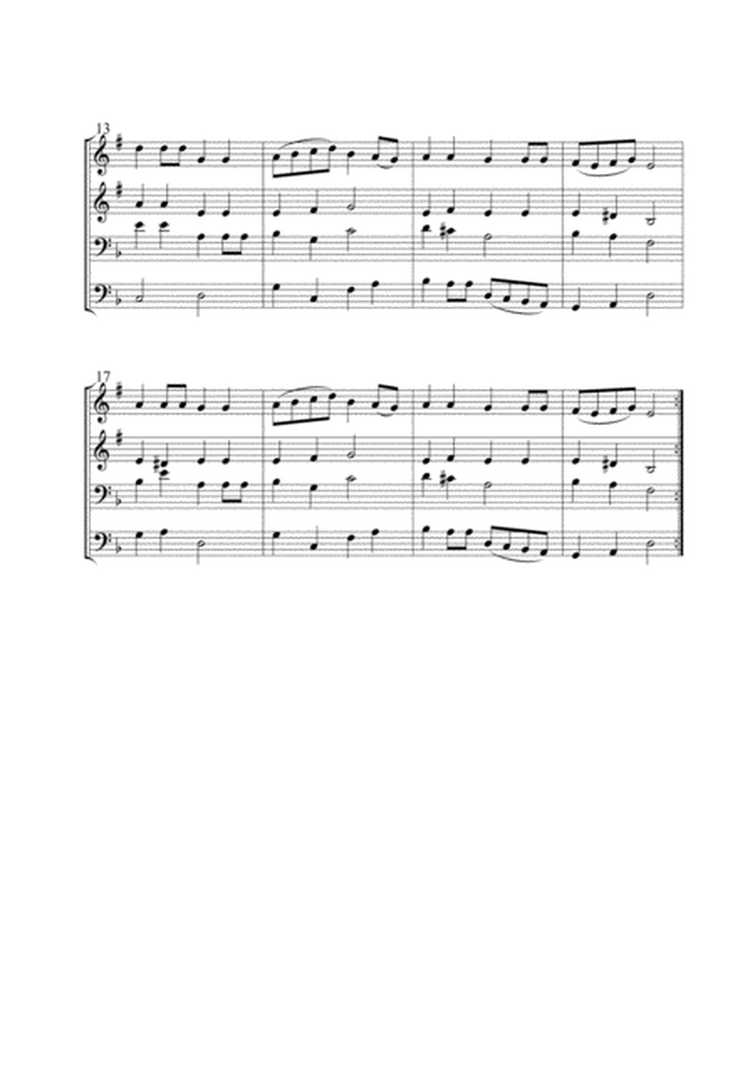 Hatikva (National Anthem of Israel) for Brass Quartet image number null