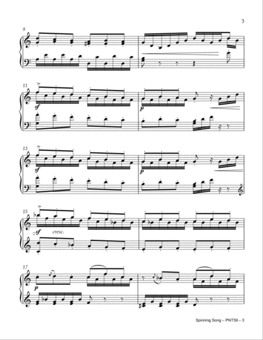Spinning Song Spinning Song Piano Method scores gallery preview page 3