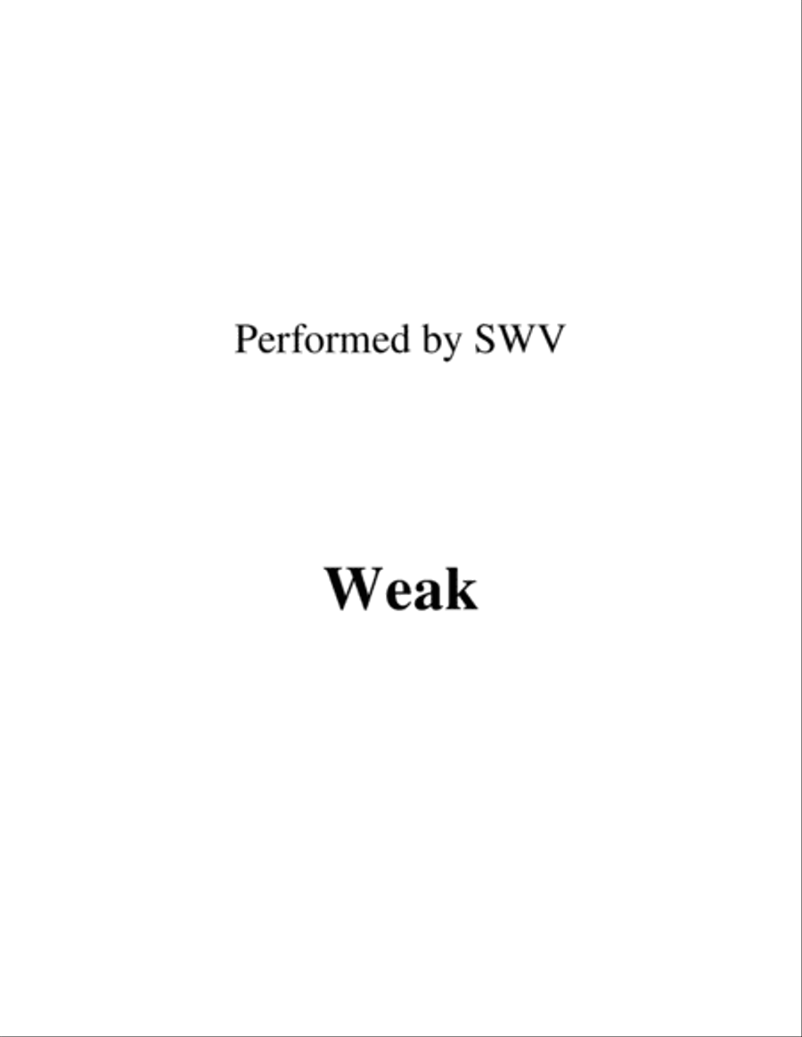 Weak Weak Small Ensemble scores gallery preview page 1