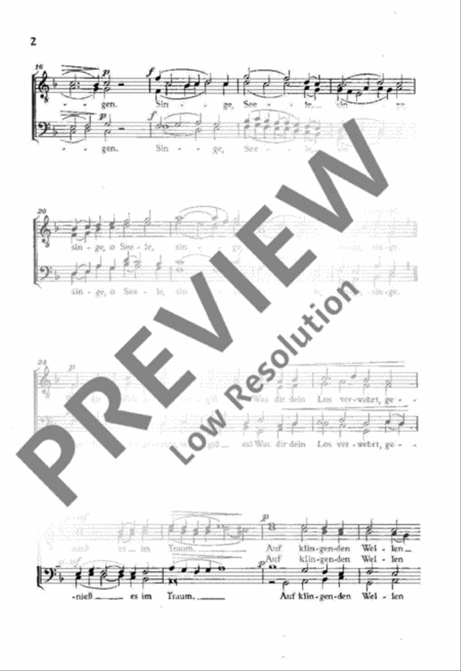 Festliche Hymne Men's Choir scores gallery preview page 3