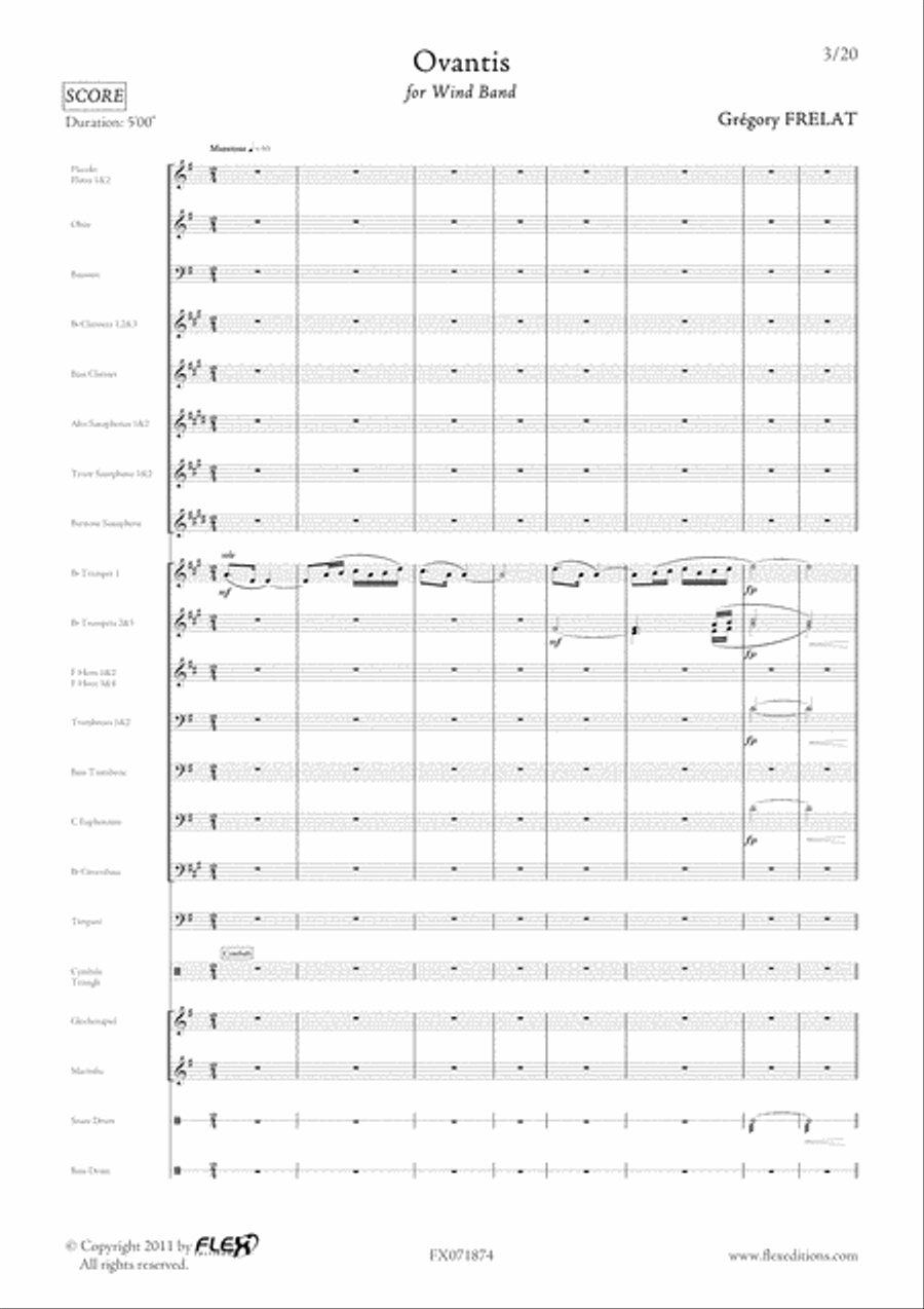 Ovantis Concert Band scores gallery preview page 3