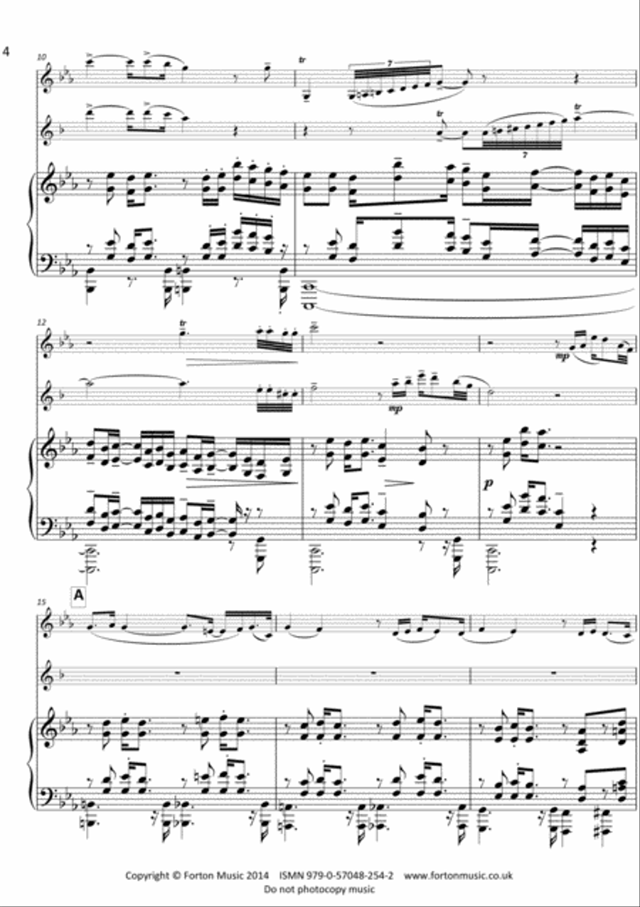 Tango per Tre Violin scores gallery preview page 4