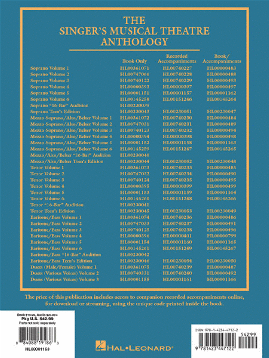 The Singer's Musical Theatre Anthology - Volume 5 - Mezzo-Soprano image number null