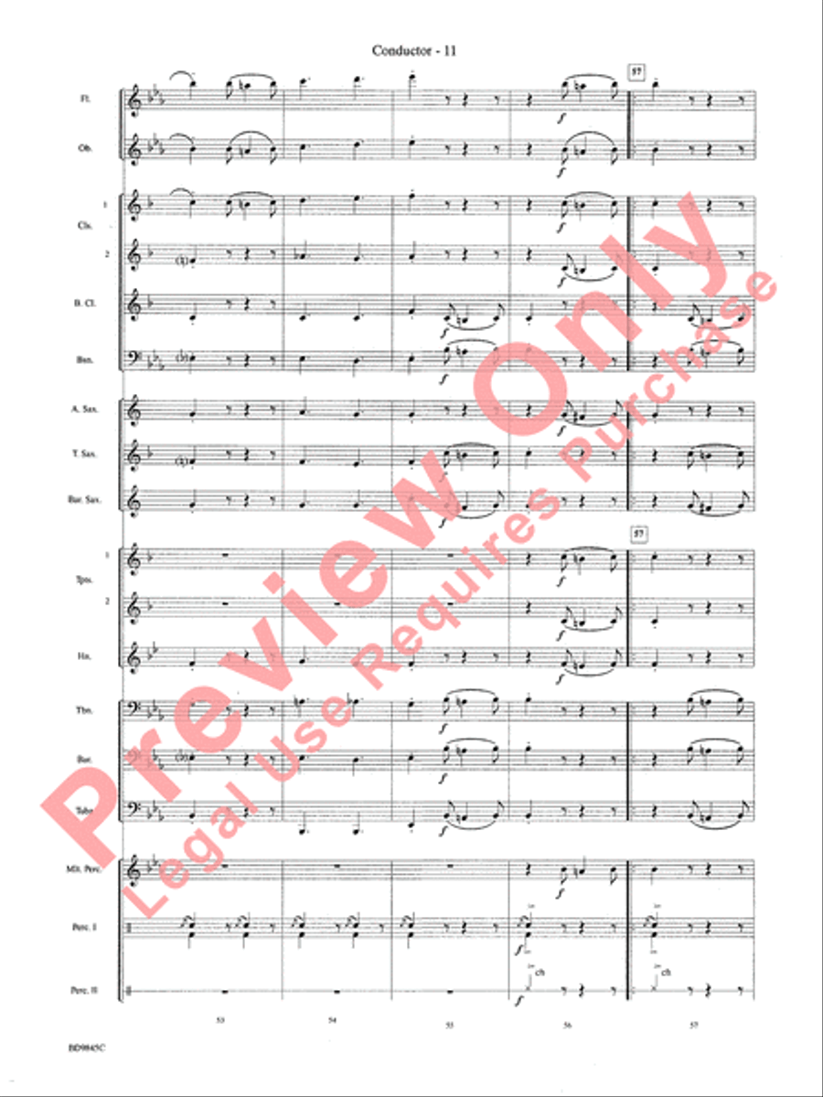 The Washington Post March Concert Band scores gallery preview page 14