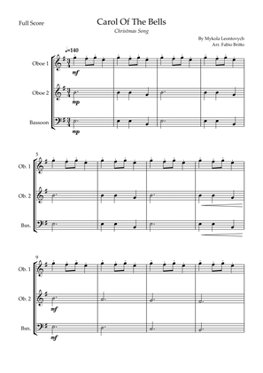 Carol Of The Bells (Christmas Song) for Woodwind Trio