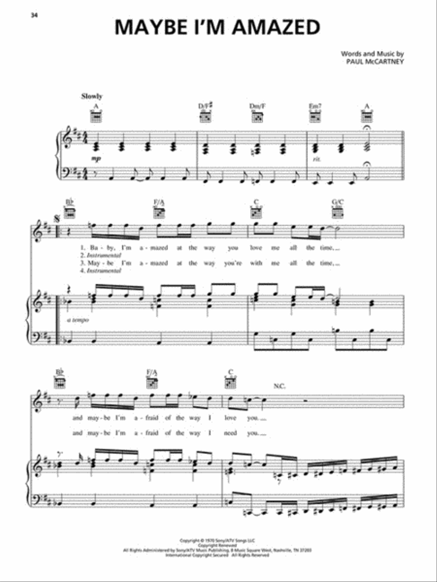 Love Songs Piano, Vocal, Guitar scores gallery preview page 5
