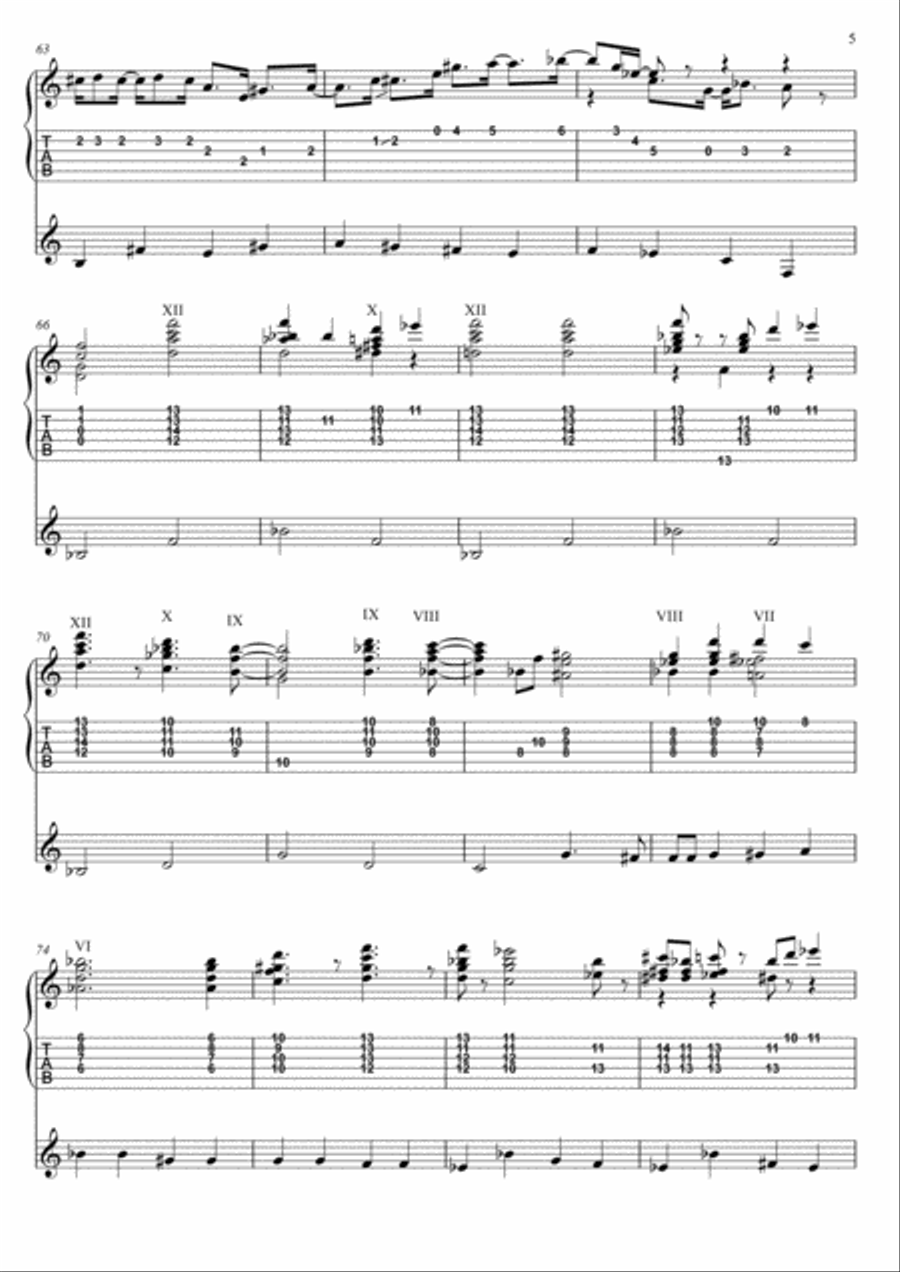 When the Saints Go Marching In Jazz Ensemble Jazz Ensemble scores gallery preview page 5