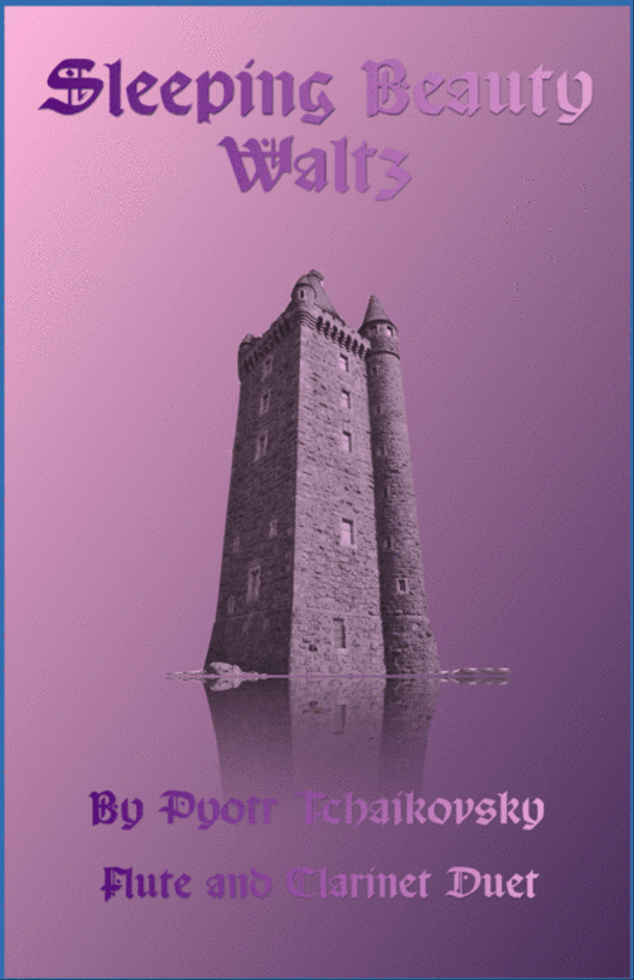 The Sleeping Beauty Waltz by Tchaikovsky, for Flute and Clarinet Duet Woodwind Duet scores gallery preview page 1