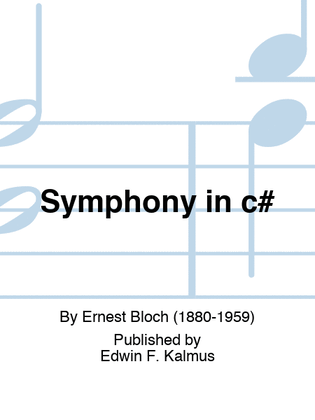 Book cover for Symphony in c#