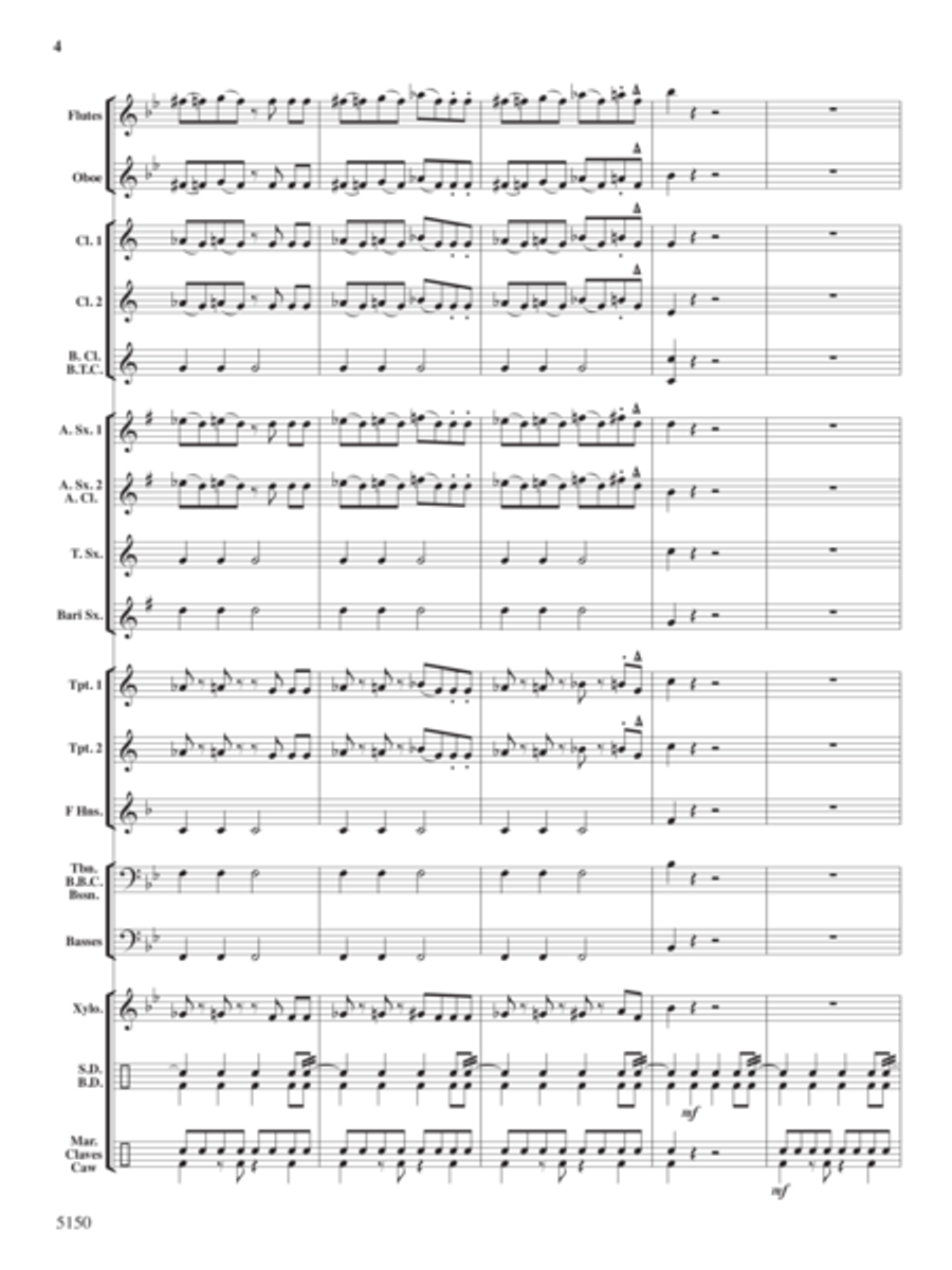 Toucan Tango Concert Band - Sheet Music page 3