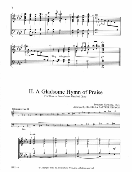 Two Hymns of Praise