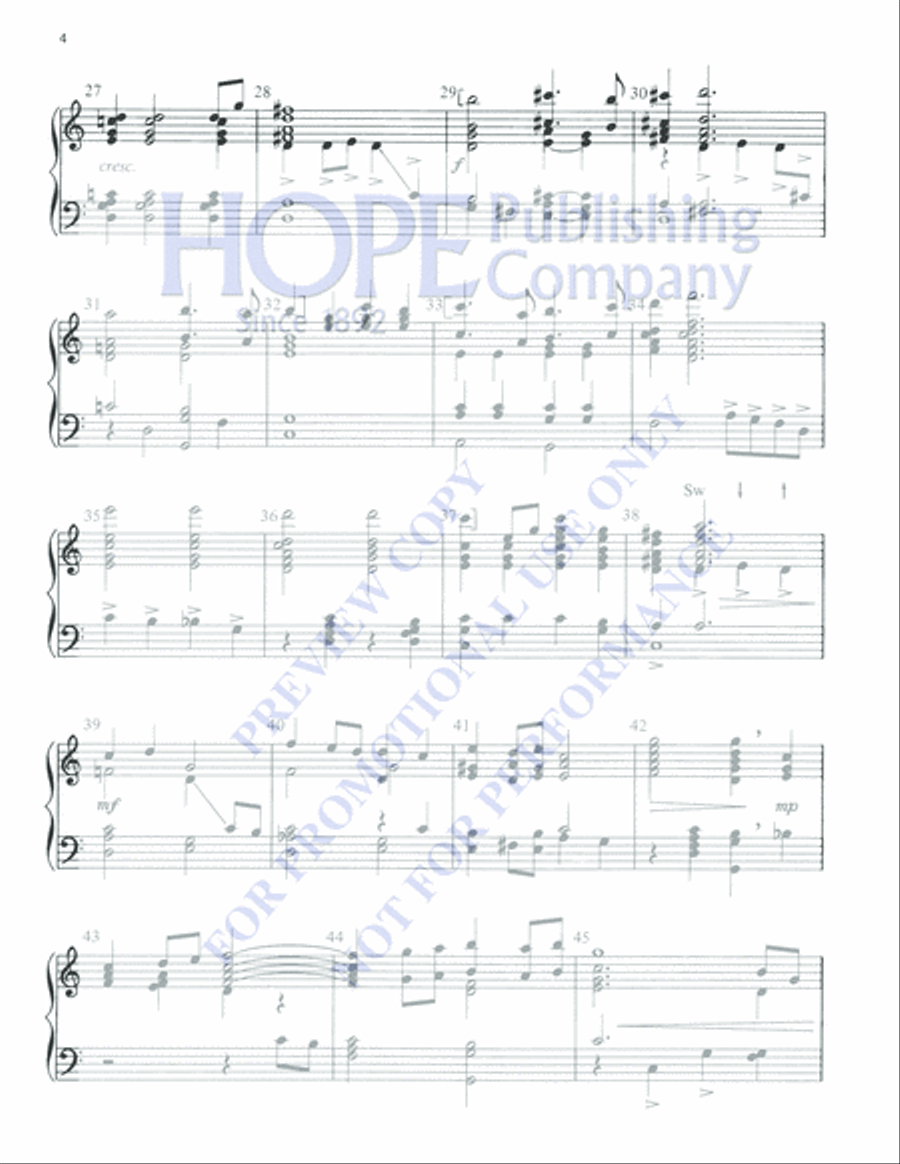 Climb Ev'ry Mountain 4-Octaves scores gallery preview page 5