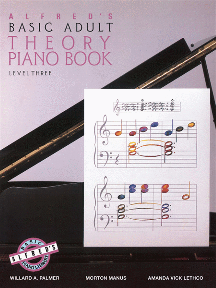 Alfred's Basic Adult Piano Course Theory, Book 3