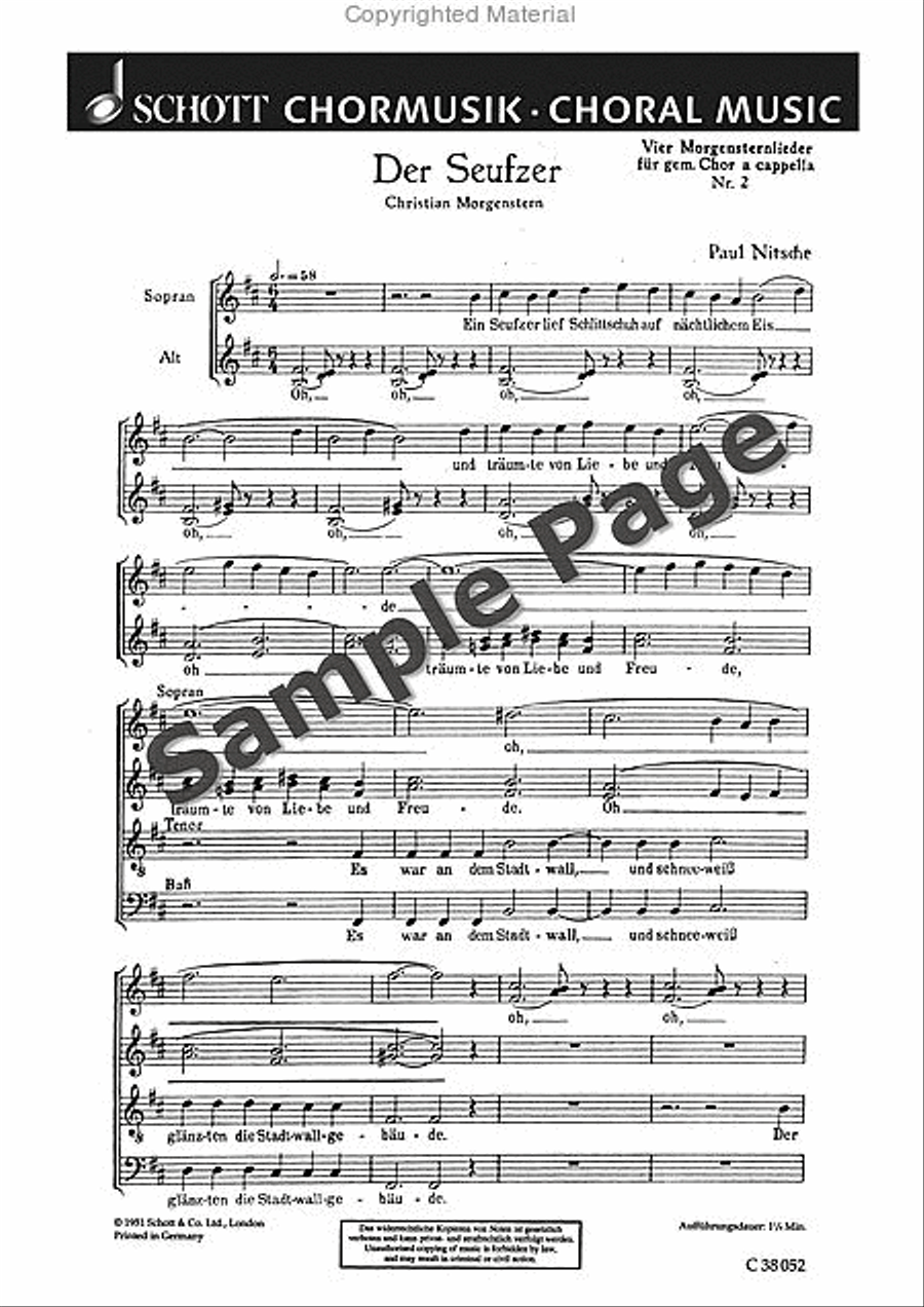 Nitsche P Seufzer (ep) Nitsche P Seufzer (ep) 4-Part scores gallery preview page 2