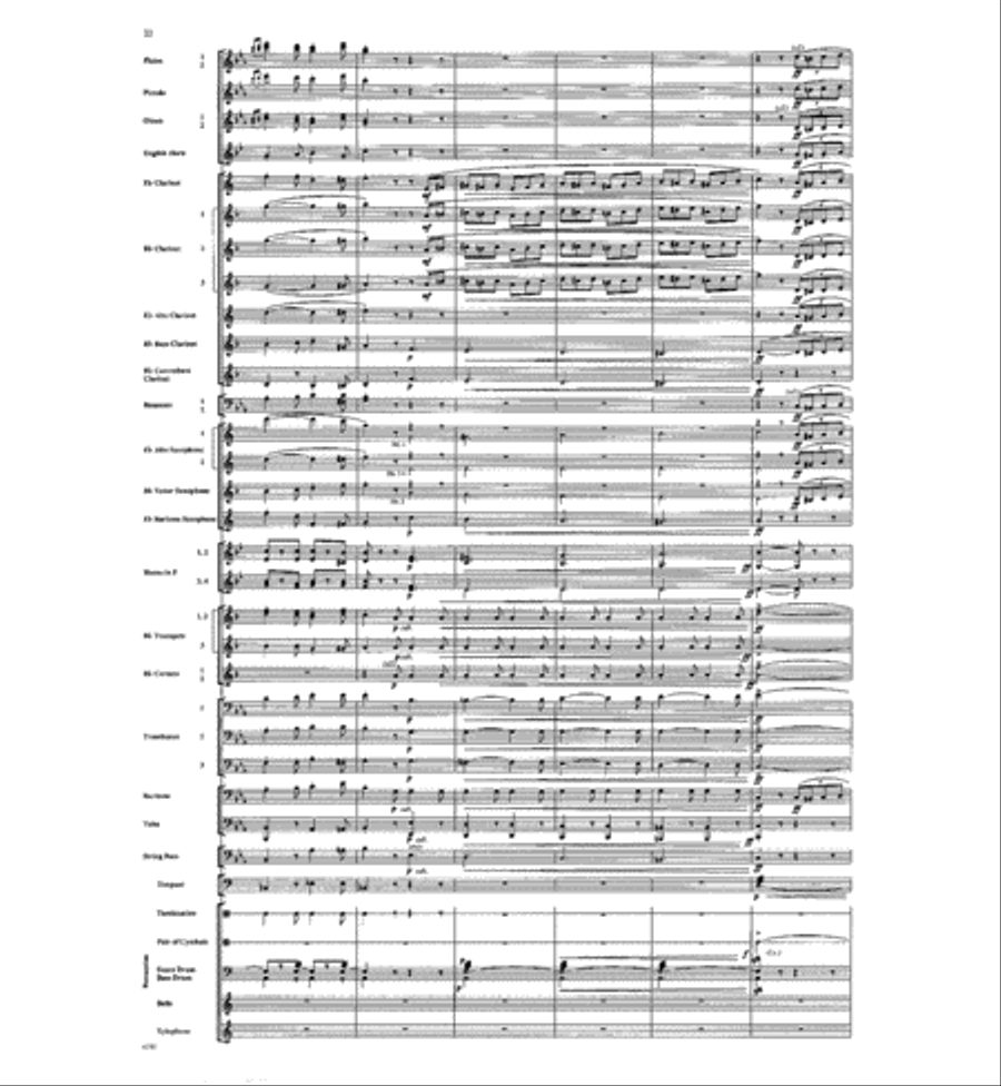 Funiculi, Funicula Concert Band scores gallery preview page 21