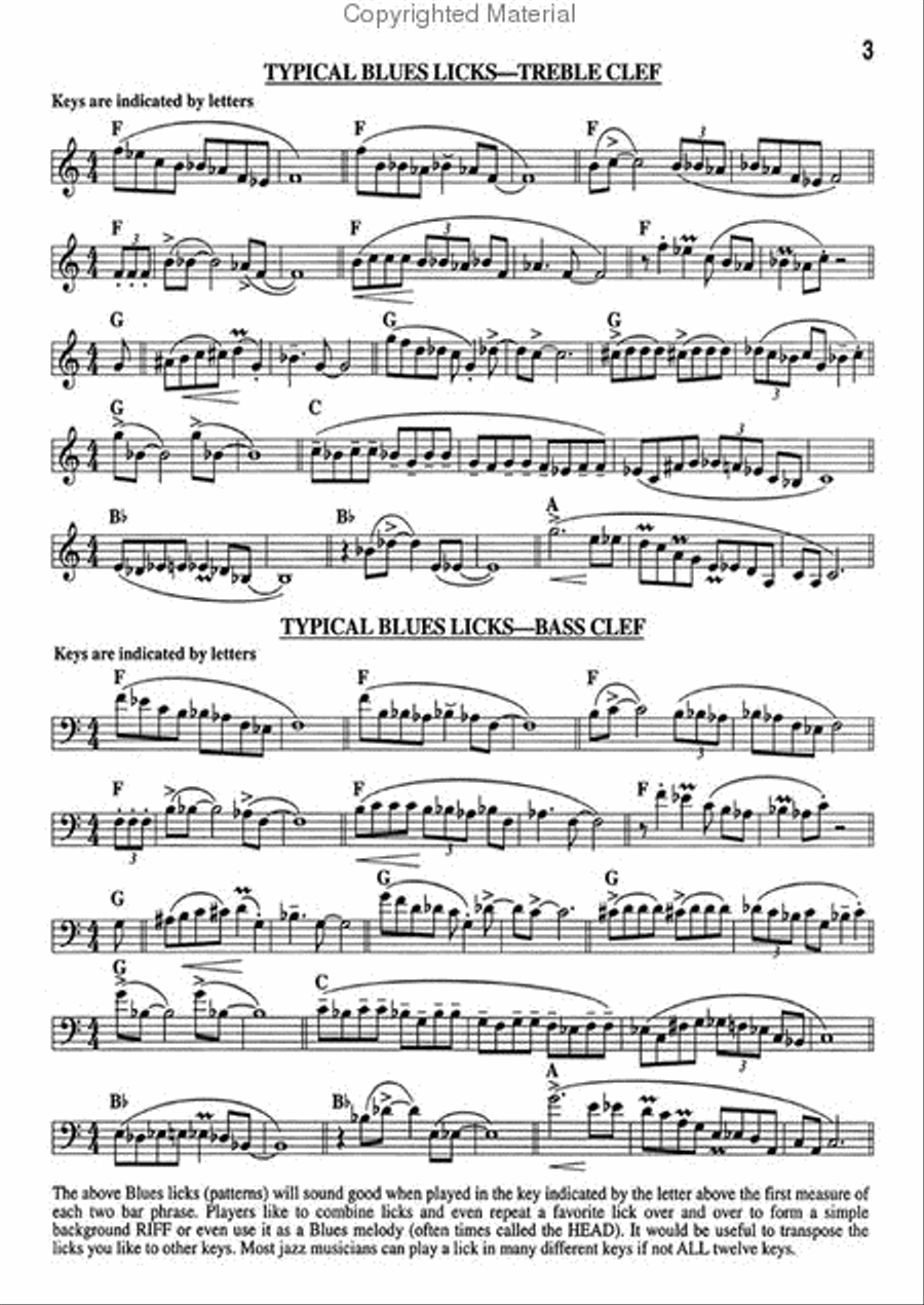 Volume 2 - Nothin' But Blues Voice scores gallery preview page 3