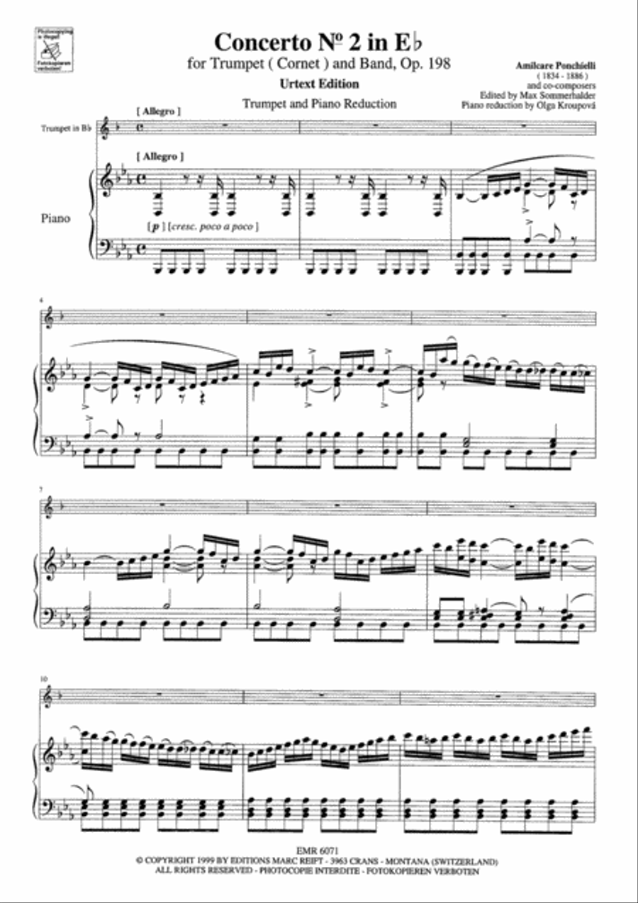 Concerto No. 2 Cornet scores gallery preview page 3