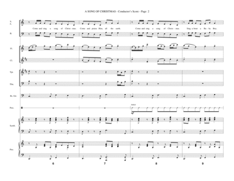 Sing A Song Of Christmas - Score