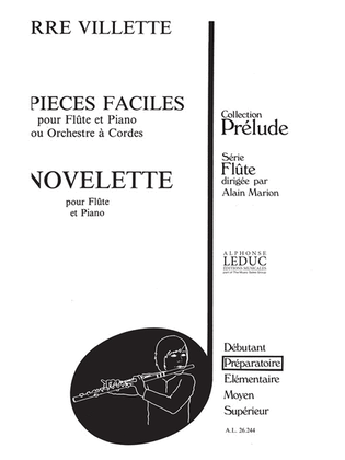 Book cover for Novelette (flute & Piano)