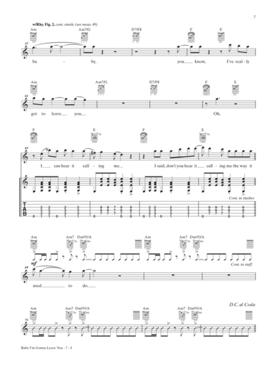 Classic Acoustic Guitar Play-Along Acoustic Guitar scores gallery preview page 7