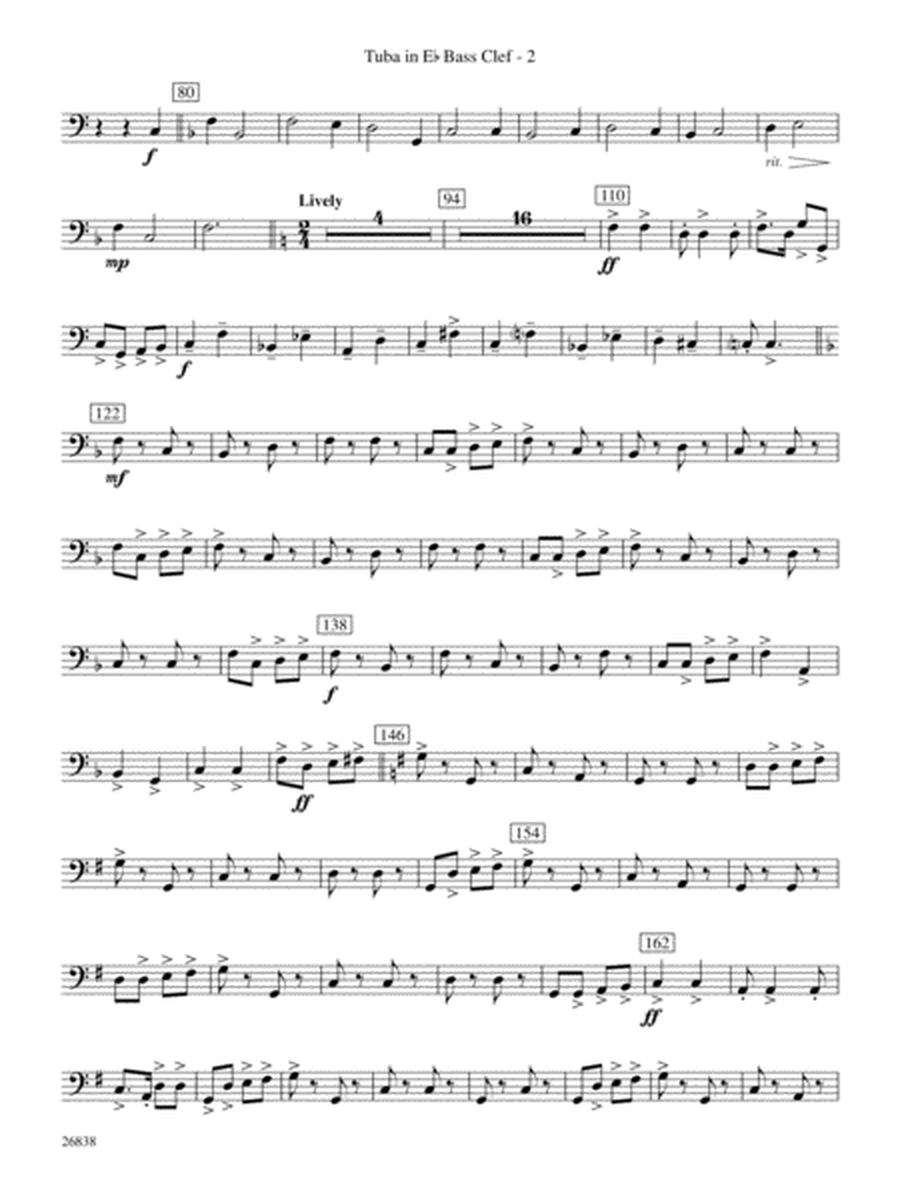 River Songs of the South: (wp) E-flat Tuba B.C.