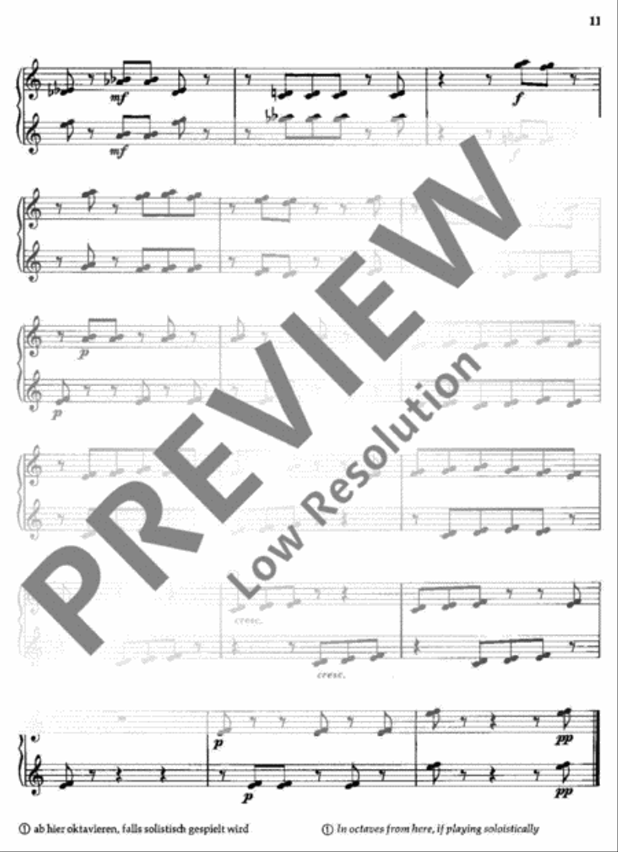 Musik für Mallets Marimba scores gallery preview page 12