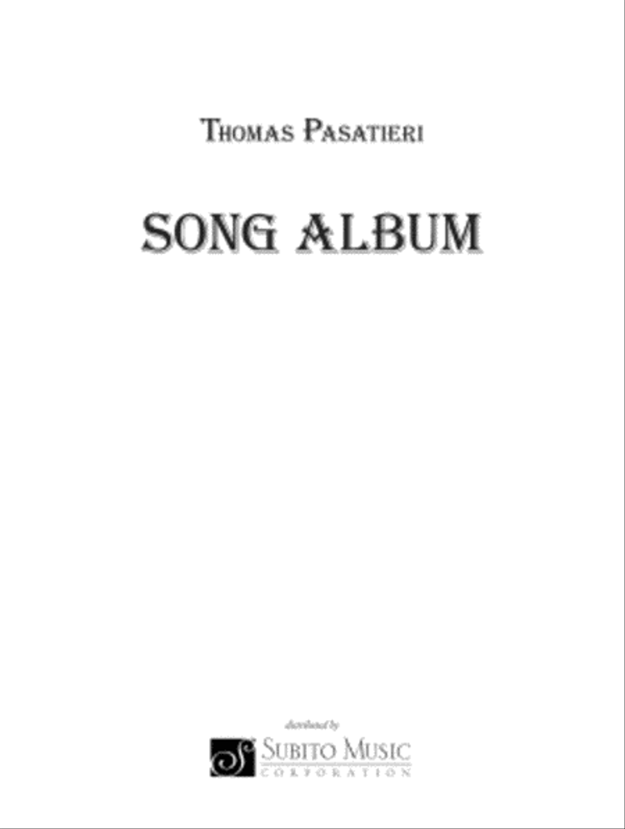 Song Album, Vol. 1 Choir scores gallery preview page 1
