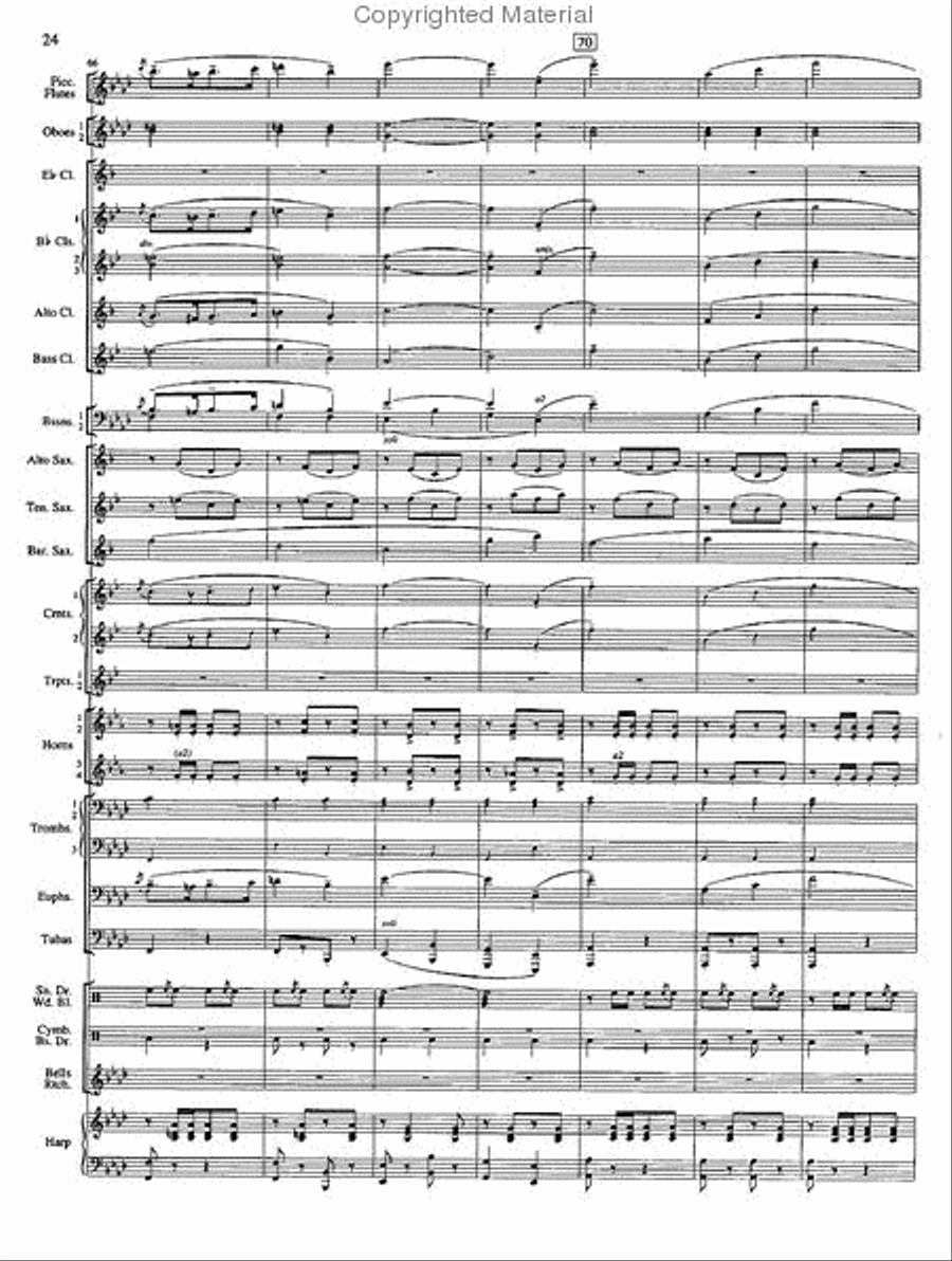 The Fairest of the Fair Concert Band scores gallery preview page 13