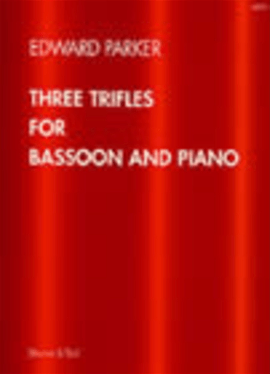 Three Trifles for Bassoon and Piano Bassoon Solo scores gallery preview page 1