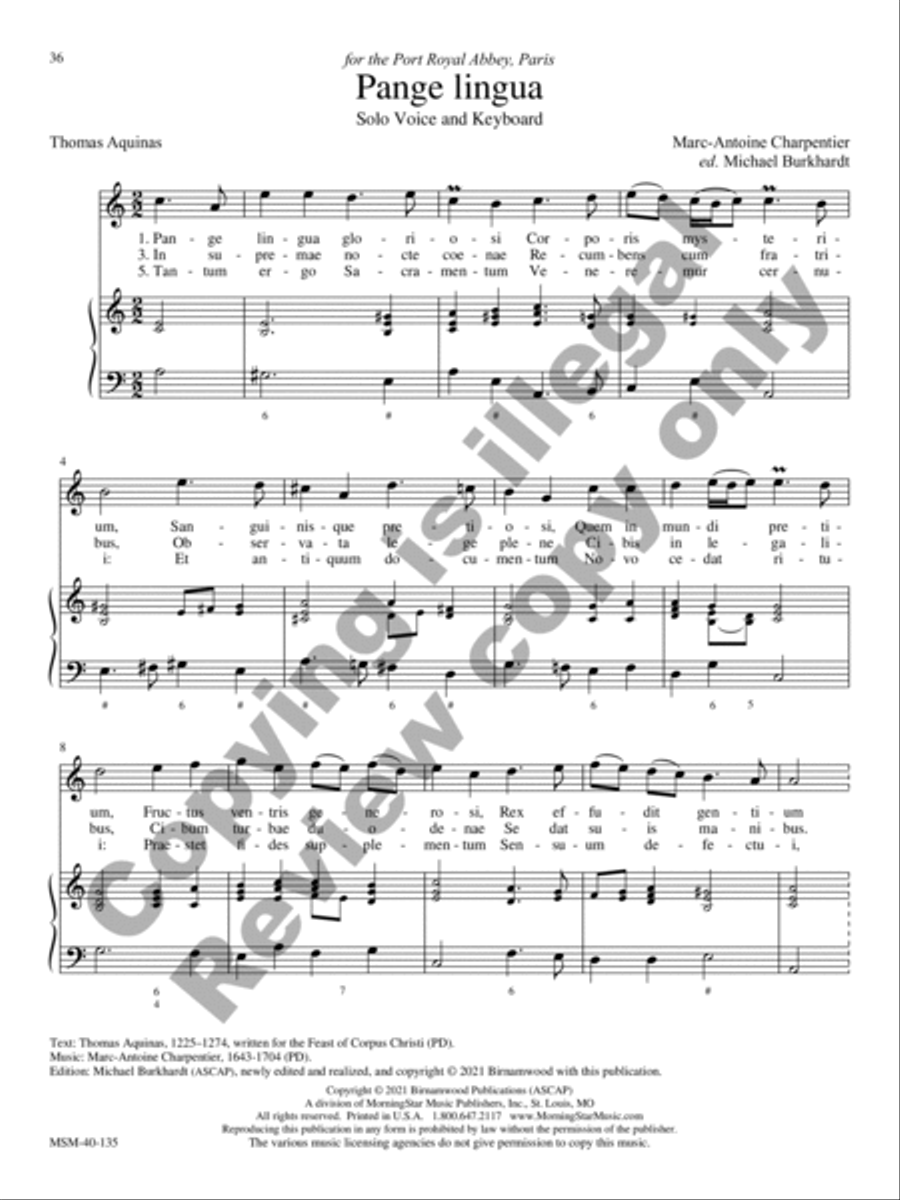 Classical Solos for the Church Year High Voice scores gallery preview page 19