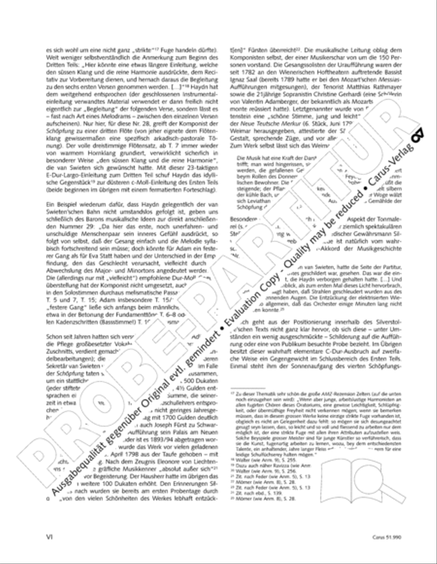 The Creation (Die Schopfung) 4-Part scores gallery preview page 7