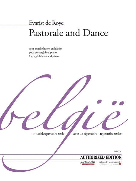 Pastorale and Dance for English Horn and Piano