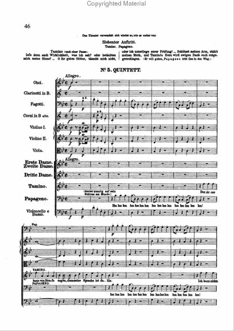 Magic Flute Voice scores gallery preview page 4