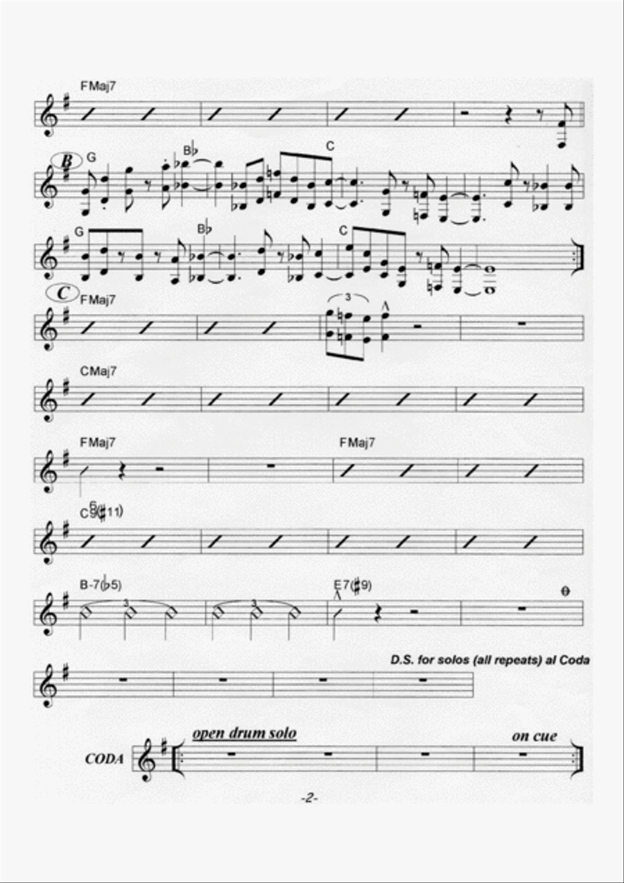 The Journey Jazz Ensemble scores gallery preview page 2