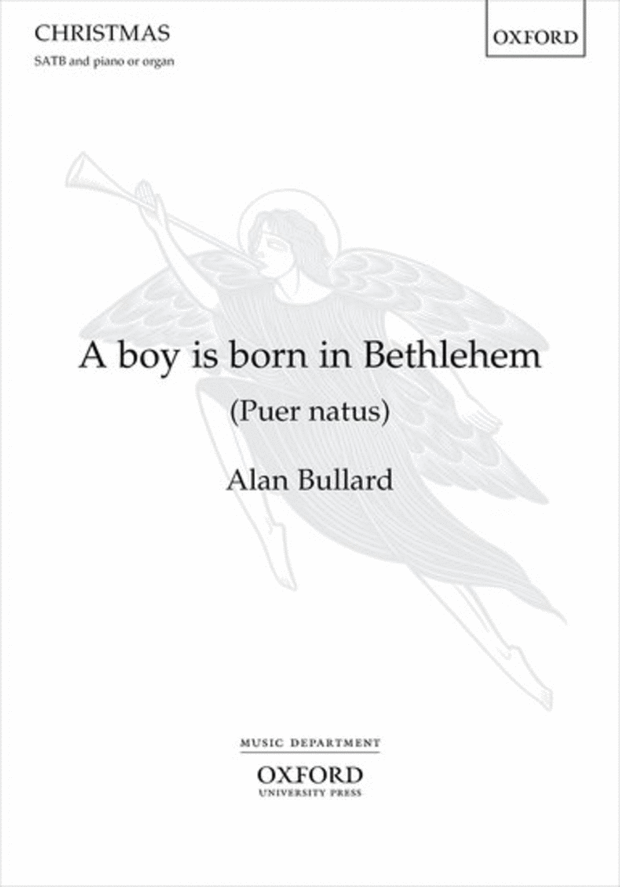 A boy is born in Bethlehem (Puer natus) SA scores gallery preview page 1