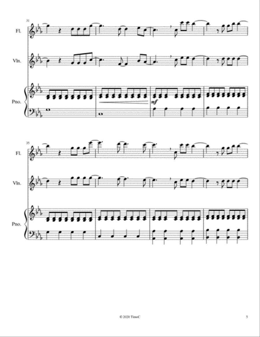 Titanium Flute scores gallery preview page 5