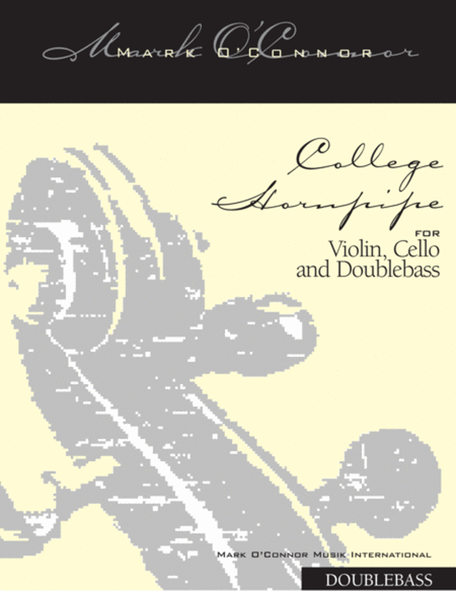 College Hornpipe (double bass part - vln, cel, bs) image number null