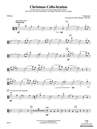 Christmas Cello-bration: Viola